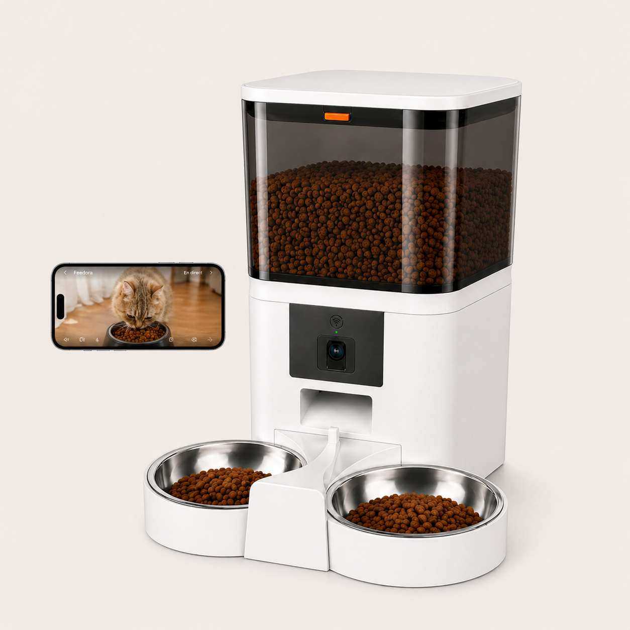 Noria Duo — Distributeur Connecté Double Gamelles