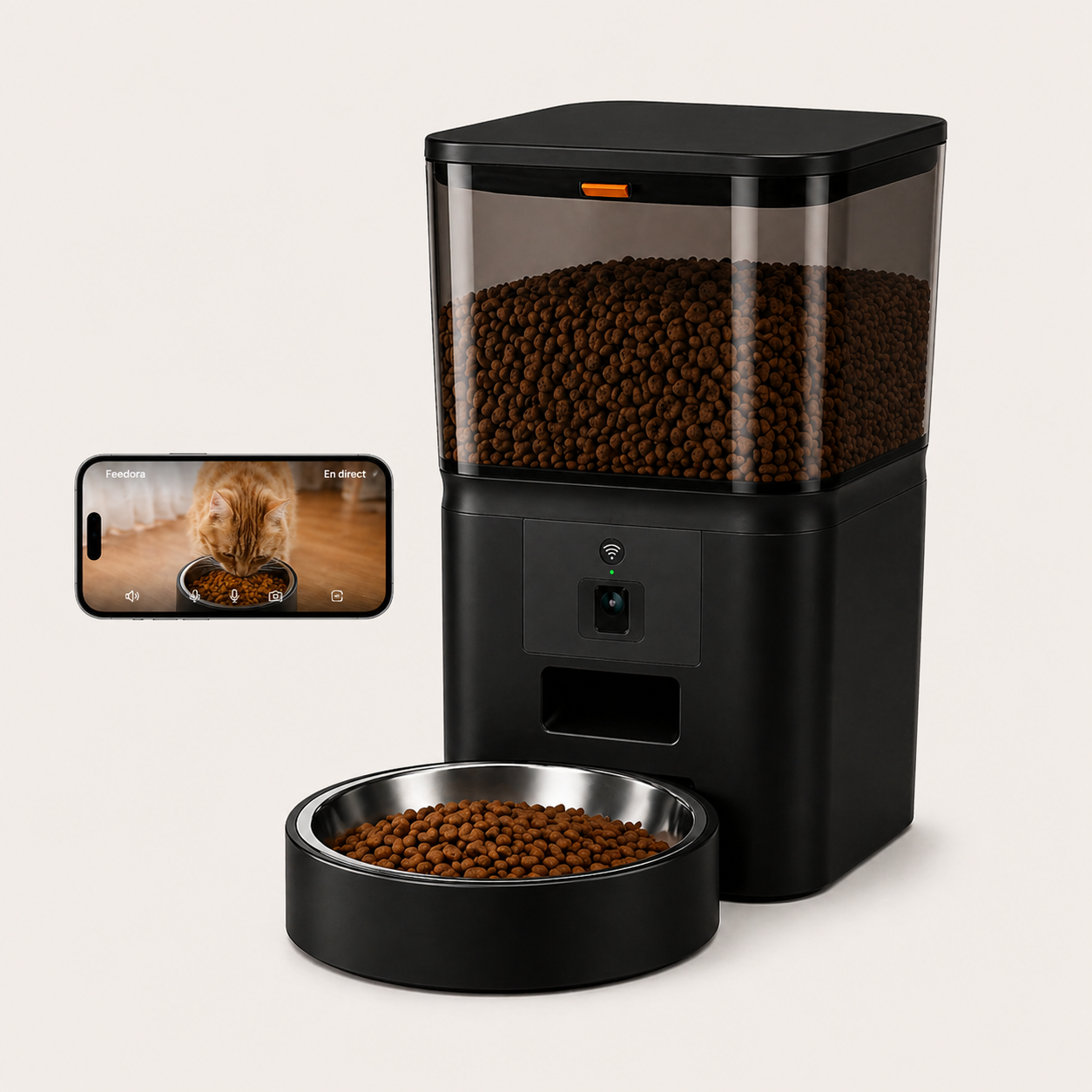 Noria One — Distributeur Connecté avec Caméra HD