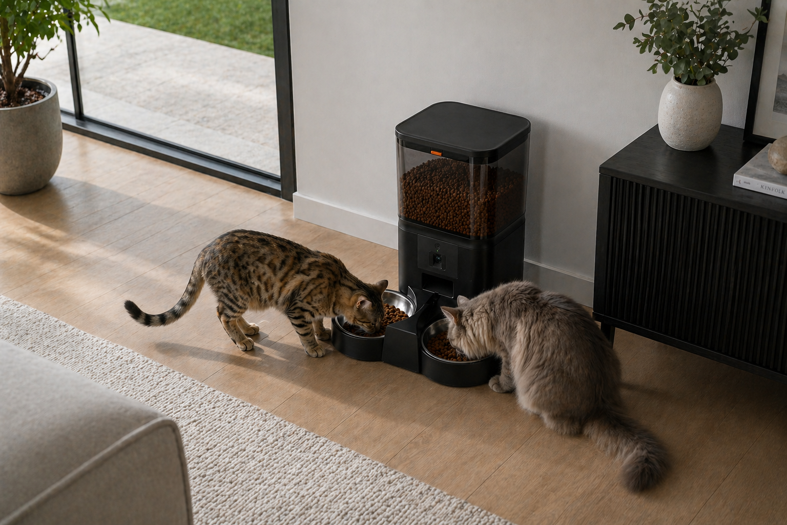 Noria Duo — Distributeur Connecté Double Gamelles